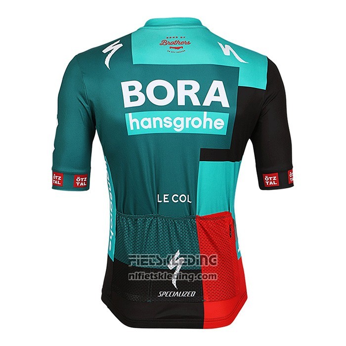2022 Fietskleding Bora-Hansgrone Groen Korte Mouwen en Koersbroek